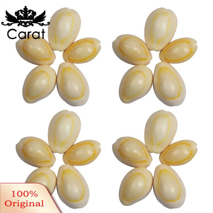 20Pcs Natural Beads with Drilled Hole DIY Craft Tribal Jewelry cessory