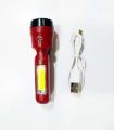 Rechargeable LED Torch – SD-8672A Mini Pocket Flashlight for Emergencies, Camping and Others. 