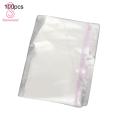 100Pcs Double Layer Self Adhesive Gift Bags Party Chocolate Candy Phone Sleeves. 