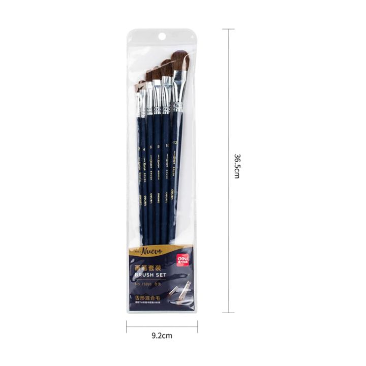 Deli%2073895%20Artist%20Range%20Round%20Nylon%20Fiber%20Brush%20Set%20for%20Acrylics%20and%20Oil%20Paint%20Brush%20Set%20-%20Image%203