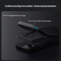 For iPhone 16 Pro Max / 16 Pro NILLKIN Case Camshield Slide Lens Protection Bumper Camera Protection Back Cover.