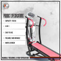 High Quality 6 way manual treadmill - gym equipment.