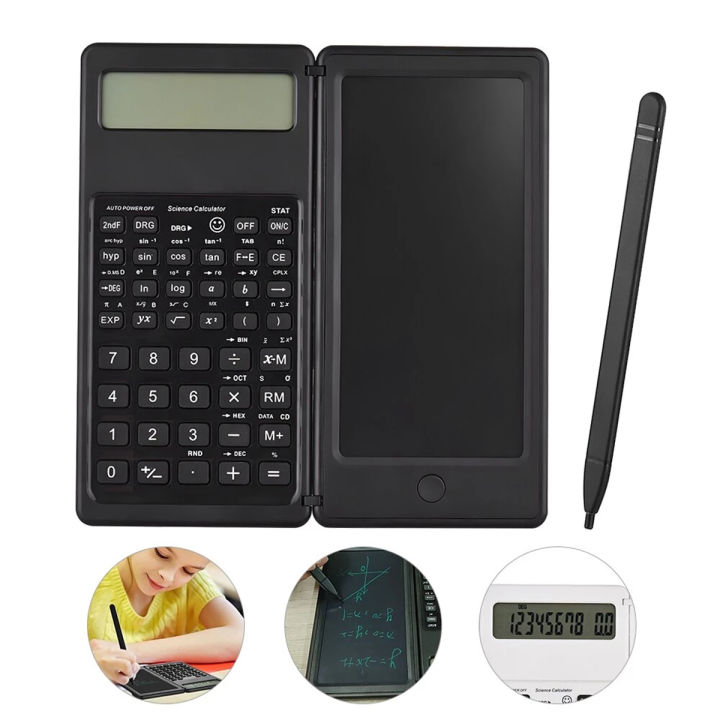 Scientific%20Calculator%20with%206%20Inch%20Erasable%20LCD%20Writing%20Tablet%20Foldable%20Calculator%20Notepad%20Portable%20for%20Students%20Teacher%20Engineer%20-%20Image%203