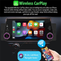 Car Stereo with Wireless CarPlay/Android Auto, Touchscreen Radio, Bluetooth, Backup Camera, Mirror-Link.