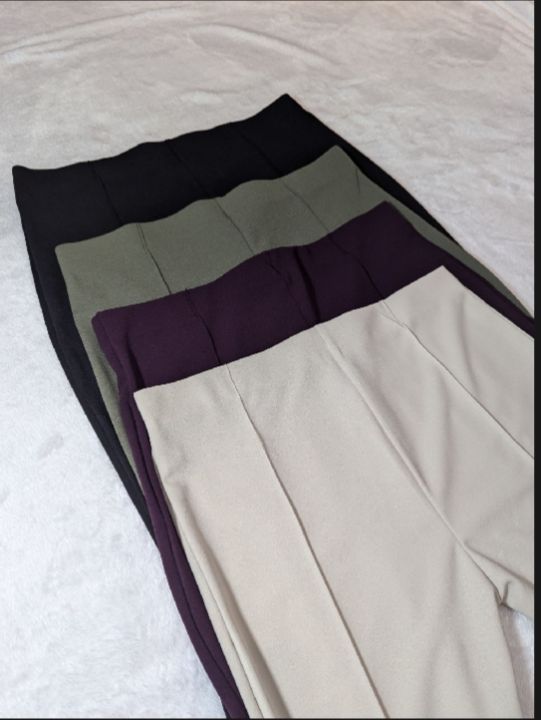 White%20Ledis%20Pants%20For%20Woman%20Girl%20Linen%20Soft%20&%20Stretchable%20by%20gulshan%20block%20New%20Designed%20Hit%20Readymade%20Western%20Ledis%20Pant%20-%20Image%202