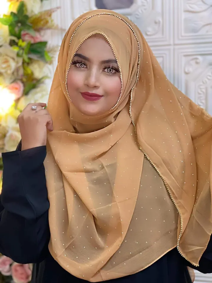 Hijab 2022 Diamond Chiffon Women's Long Hijab Scarf Muslim Lady Hijab Cap Islam Dress Turkish Turban Shawl Head Scarf | Daraz.com.bd Hijab 2022 Diamond Chiffon Women's Long Hijab Scarf Muslim Lady Hijab Cap Islam Dress Turkish Turban Shawl Head Scarf | Daraz.com.bd