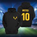 Messi Black Hoodie For Man.