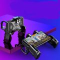 K21 Mobile Gamepad Joystick Metaled L1 R1 Trigger Game Controller For Android Phone Gaming Game Pad - Finger Sleeve.
