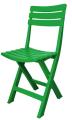Plastic Folding Chair - Green. 