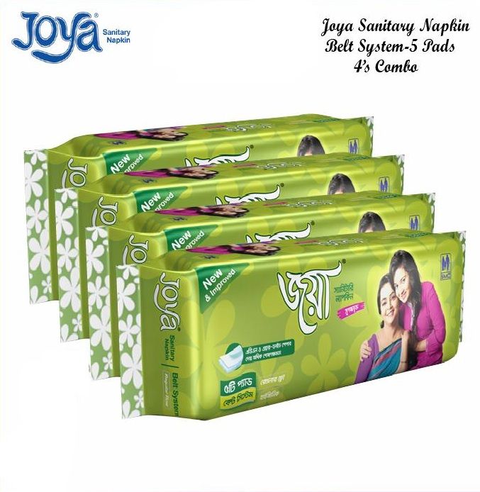 Joya%20Sanitary%20Napkin%20-%20Belt%20System%20-%205%20Pads%20Pack%20-%20Combo%202%20Pack%20-%2010%20Pcs%20-%20Image%203
