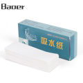 Baoer Clean Care Sheet Anti-Sticky Button Drying Absorbent Cleaner Papers Flute Patch Saxophone Clarinet Button Absorbent Paper.
