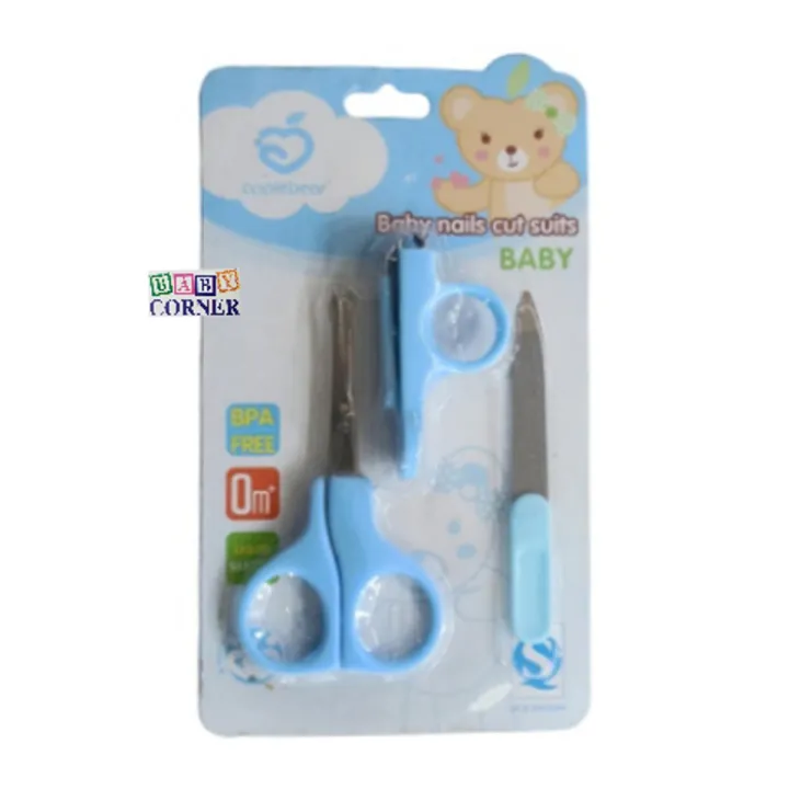 Baby Manicure Nail Cutter Set (blue)