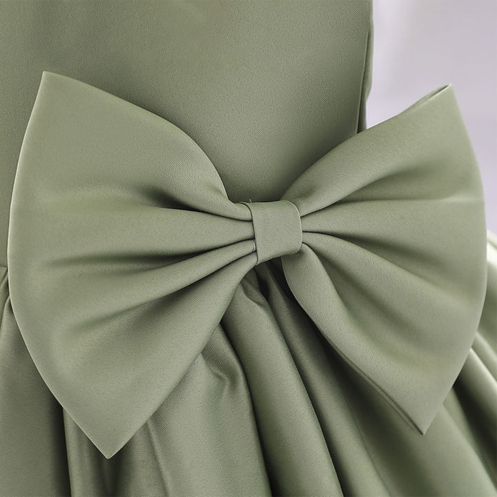 DSstyles%20Flower%20Girl%20Bow%20Tutu%20Dress%20Kids%20Baby%20Girl%20Princess%20Dress%20Bow%20Dresses%20Summer%20Wedding%20Party%20Pageant%20Gown%20-%20Image%207