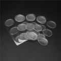 TWEXQNY 480 Pieces Drum Dampeners, Drum Damper Gel Pads Drum Silencers Soft Silicone Drum Mute for Drums Tone Control (Clear).