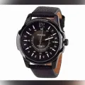 New Leather Analog Unique Casual Watch for Men.