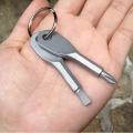 self defense Mini Portable Self Defense Keychain Set Outdoor Multifunctional Suvival Tool.