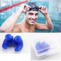 Soft And Comfortable Ear Plugs for Sleeping Silicone Noise Reduction Blue Earplug (1 pair). 