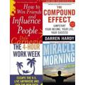 How to Win Friends,The Compound Effect ,Thr 4-Hour, The Miracle Morning Work week. 