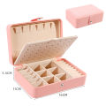 The mini jewelry box has a sturdy appearance to store jewelry, but is small enough to save space and is lightweight, making it perfect for keeping in your suitcase or drawer and super convenient when traveling!.