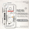 YYDS for iPhone 13 Mini Back Cover Famous Trend Brand Transparent Phone Case Full Lens Protection Ultra Thin Soft Drop Proof Space Case.