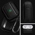 Spigen Rugged Armor Protective Case For AirPods Pro 2nd Gen - With Metal Hook. 