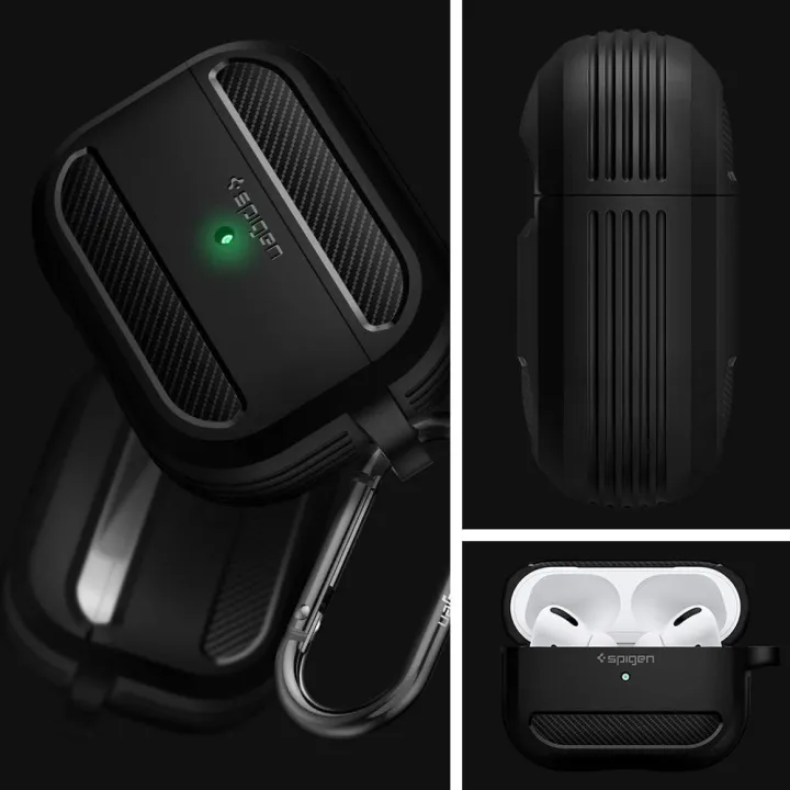 Spigen%20Rugged%20Armor%20Protective%20Case%20For%20AirPods%20Pro%202nd%20Gen%20-%20With%20Metal%20Hook%20-%20Image%209
