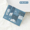 Fantasy-themed Magnetic bookmark Whimsical Misty Cloud-patterned Misty fantasy Magnetic Clouds sea forest landscape for Book lovers Reading enthusiasts Office workers Novel readers Gift for bookworms. 