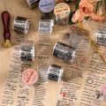 3cm/5cm*2m Transparent Material Tapes Letter English Phrase DIY Masking Tape Scrapbooking Sticker Label Stationery.