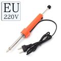 Automatic ABS Electric Vacuum Solder Sucker 220v/110v 36w Welding Desoldering Pump Soldering Sucker with Needle Removal Solder Iron Pen Welding Repair Tool.