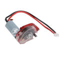 Rc car gearbox rc transmission gearbox rc gearbox replacement rC Gearbox with 050 50T Motor Metal Plastic Transparent Transmission Gearbox for Axial SCX24 1/24 RC Car Upgrade Parts. 