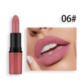 Dropshipping Fashion Lipstick Long-lasting Moisture Matte Waterproof Lipsticker Easy To Wear Cosmetic Nude Makeup Lips Lip gloss. 