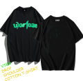 Drop Shoulder Short sleeve Warfaze Green  Print Mens T-shirt Cotton Fabrics Gsm =180+. 