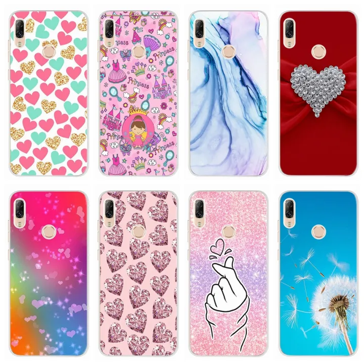 Lovely Heart Design Silicone TPU Paiting Back Cover Case For Lenovo K5 Pro / Vibe K5 / K5 Plus A6020a40 A6020a46 Phone Cases