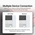 Xiaomi Miiiw Wireless Dual Mode Keyboard 85Keys K07 Game Console Mute Noise Reduction For Window Tablets Laptop Papan Kekunci 蓝牙无线键盘.