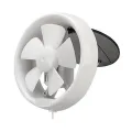 National Deluxe Heavy Duty Round Glass Window Exhaust Fan 6 Inch: Experience Efficient Airflow and Confidence with a 1-Year Warranty.
