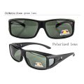 Polarization Goggles Plus Big Frames Fashion Flexible Sunglasses Men Polarized Lens Driving Sun Glasses Windbreak Eyewear UV400. 