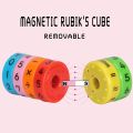 Magnetic Arithmetic Learning Toy, Cylinder Numbers, Intelligence Development Toy, Kids Number Game Blocks,  Magnetic Math Toy. 