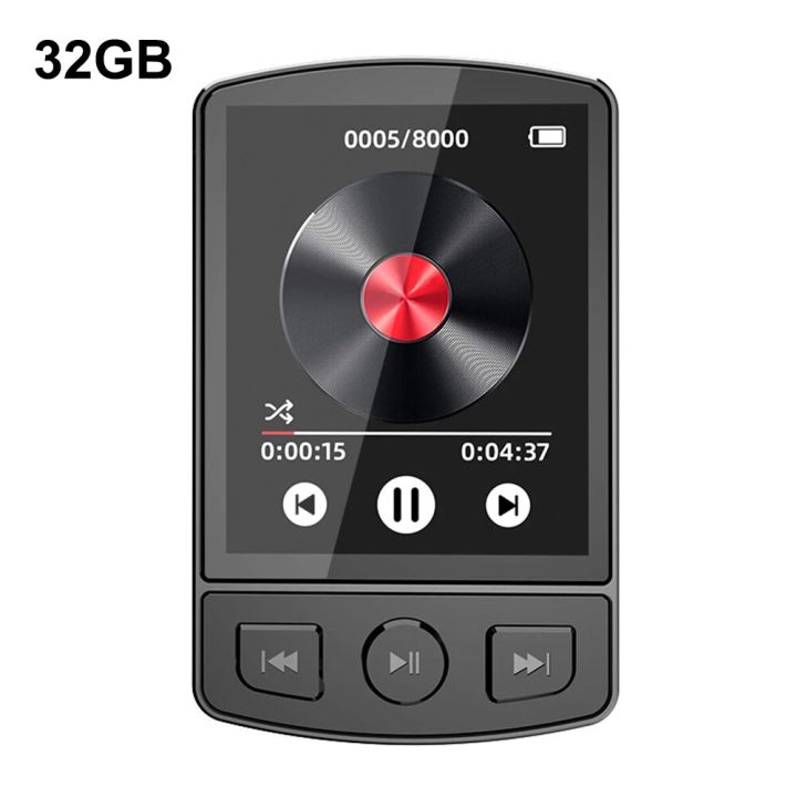 MP3%20Player%20Portable%20Sport%20Clip%20Walkman%20Button%20Bluetooth-Compatible%205.2%20Wearable%20Music%20Player%201.8inch%20Screen%20for%20Sport%20Running%20-%20Image%207