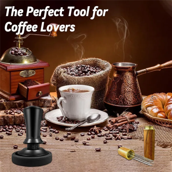 Coffee%20Espresso%20Tamper%2051mm%20with%20WDT%20Tool%20Calibrated%20Spring%20Loaded,%20with%20Silicone%20Mat,%20for%20Espresso%20Coffee%20Machine%20Durable%20Easy%20Install%20Easy%20to%20Use%20-%20Image%206