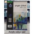 Keep Smiling Artist's Acrylic Pad A5/A4/A3 Size (24Page) For acrylic painting. 