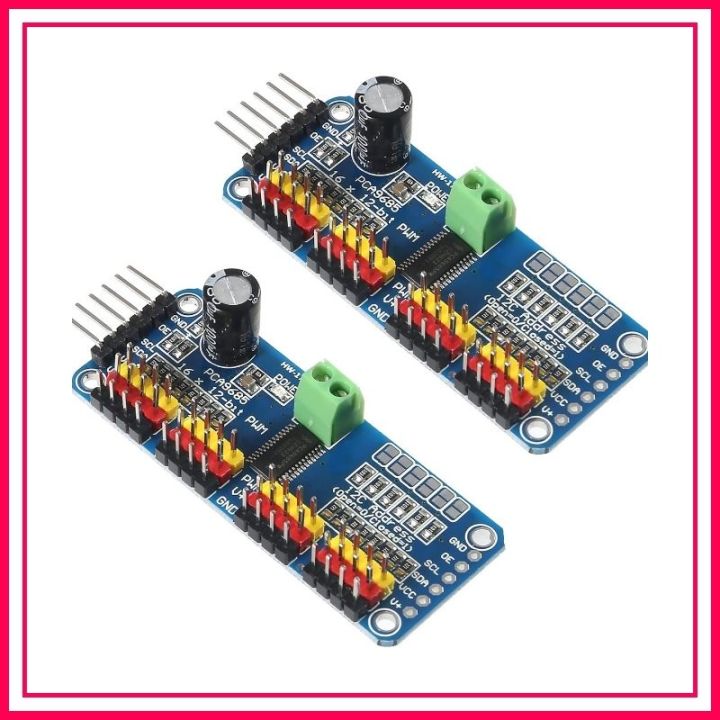 PCA9685 16 Channel 12-bit PWM Servo motor Driver I2C Module | Daraz.com.bd