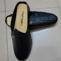 Men's half loafers leather shoes slip on artificial leather soft rubber sool and classic design. 