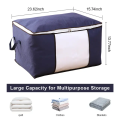 Quilt Storage Bags. King Size Cloth Storage Bag Blankets Cover, Cloth Organizer, Cloth Storage Organizer Bag.