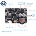 【Mary DAI Store】BLE5.0 Bluetooth Stereo Decoder Module DC 3.7V-24V for DIY Voltage Volume Adjustable Speaker Amplifier. 