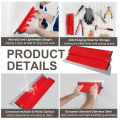 Skimming Blade Handle Set Dry Wall Skimming Tool Detachable Ergonomic 250mm 400mm 600mm Long Lasting High Strength for Ceiling.