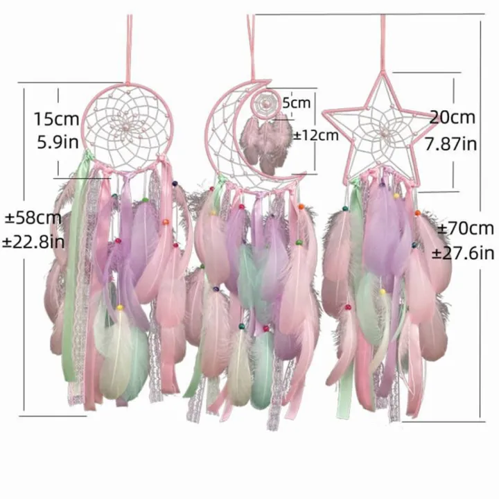 3%20Pieces%20Dream%20Catcher%20Moon%20Sun%20Star%20Handmade%20Traditional%20Design%20Dreamcatcher%20For%20Wall%20Hanging%20Home%20Decoration%20-%20Image%205