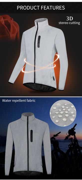 WOSAWE%20Men's%20Fully%20Reflective%20Jacket%20Outdoor%20Lightweight%20Windbreaker%20MTB%20Bike%20Hooded%20Rain%20Jacket%20Running%20Fishing%20Cycling%20Coat%20-%20Image%205