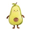 【Trick or Treat Alliance Mall】Kawaii Stuffed Fruit Avocado Doll Green Giant Avocado Plush Toy Soft Big Sleeping Pillow Birthday Gift for Girl.
