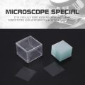 100pcs Transparent Slides Coverslips 22x22mm For Microscope.