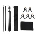 Andoer 5x7 Foot Photography Background Set - black. 
